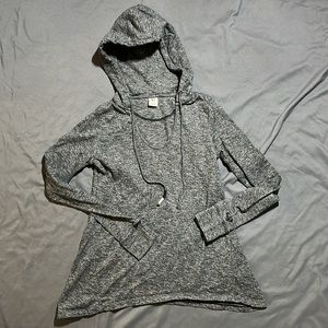 Women’s Roxy Pullover Hoodie Grey Size Small